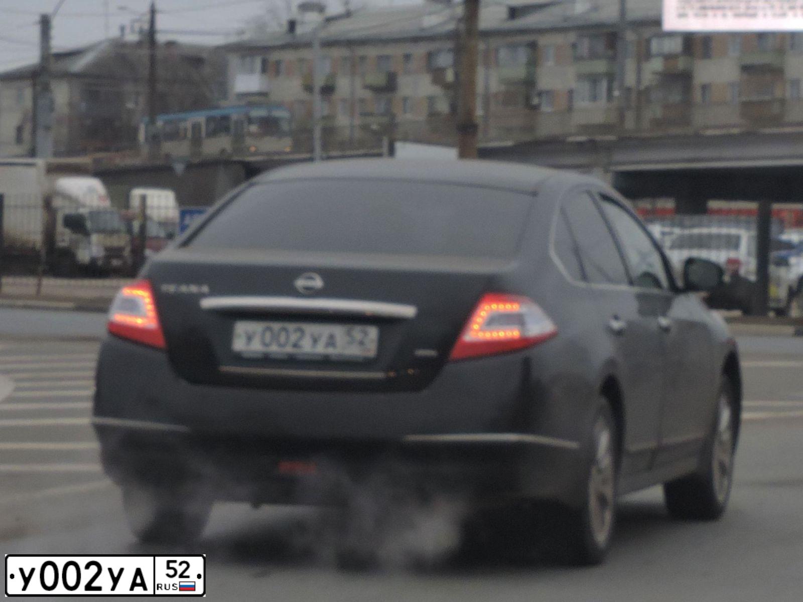 Фото автомобиля NISSAN TEANA, 2012 — госномер Х562ЕВ37. Цвет: ЧЕРНЫЙ