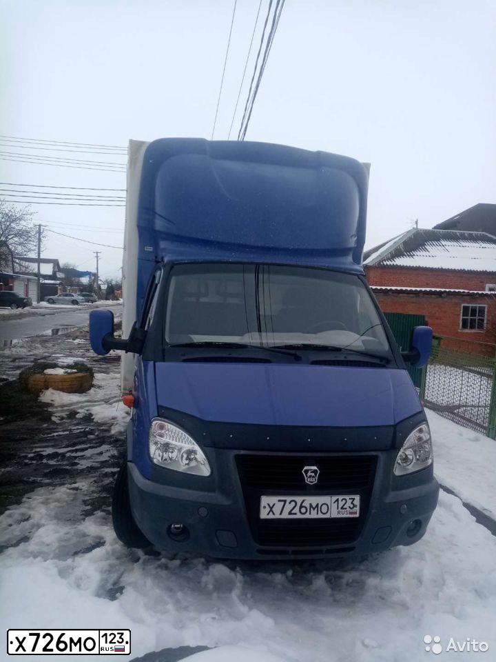 Фото автомобиля GAZ 3302 GAZEL, 2008 — госномер Х726МО123. Цвет: СИНЕ-СИРЕНЕВЫЙ