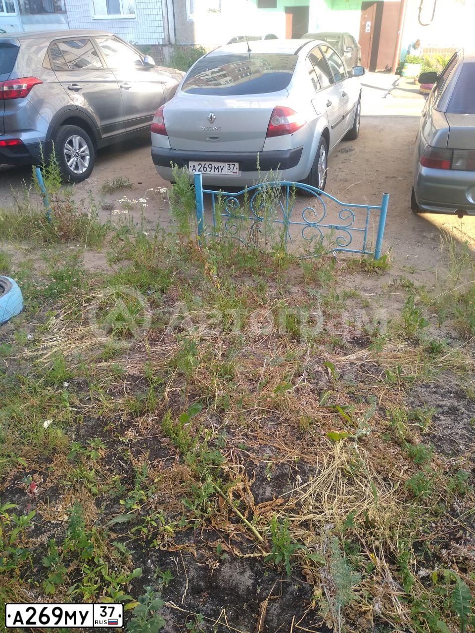 Фото автомобиля RENAULT MEGANE, 2004 — госномер К991РМ97. Цвет: синий