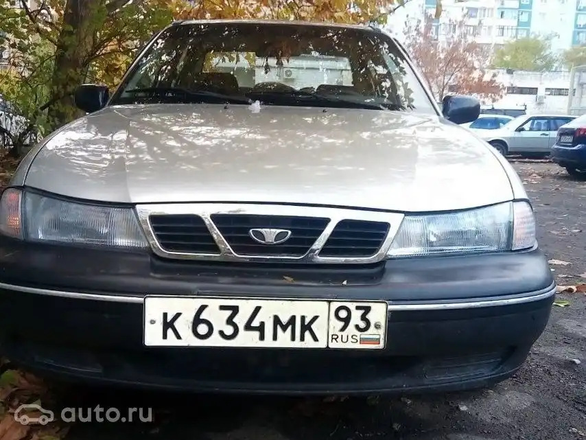 Фото автомобиля DAEWOO NEXIA, 2007 — госномер К634МК93. Цвет: Серебристый