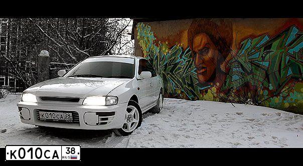 Фото автомобиля FORD FOCUS, 2008 — госномер Е261МТ07. Цвет: ТЕМНО-СЕРЫЙ