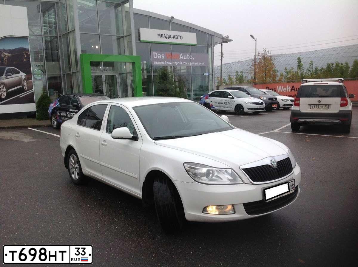 Фото автомобиля SKODA YETI, 2012 — госномер Т698НТ33. Цвет: БЕЛЫЙ