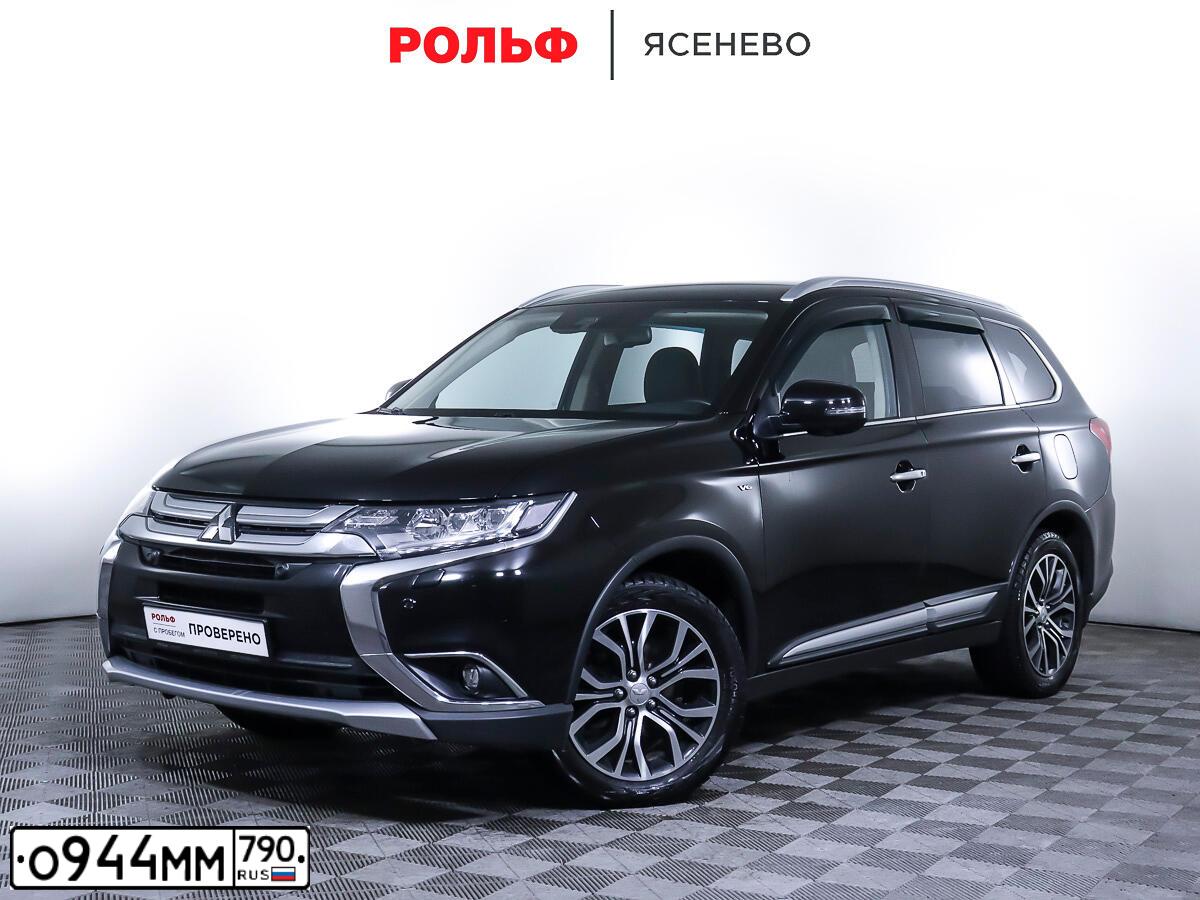 Фото автомобиля MITSUBISHI OUTLANDER, 2018 — госномер Т507ЕС799. Цвет: ЧЕРНЫЙ