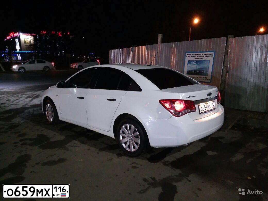 Фото автомобиля CHEVROLET CRUZE, 2011 — госномер С402ТВ43. Цвет: Белый