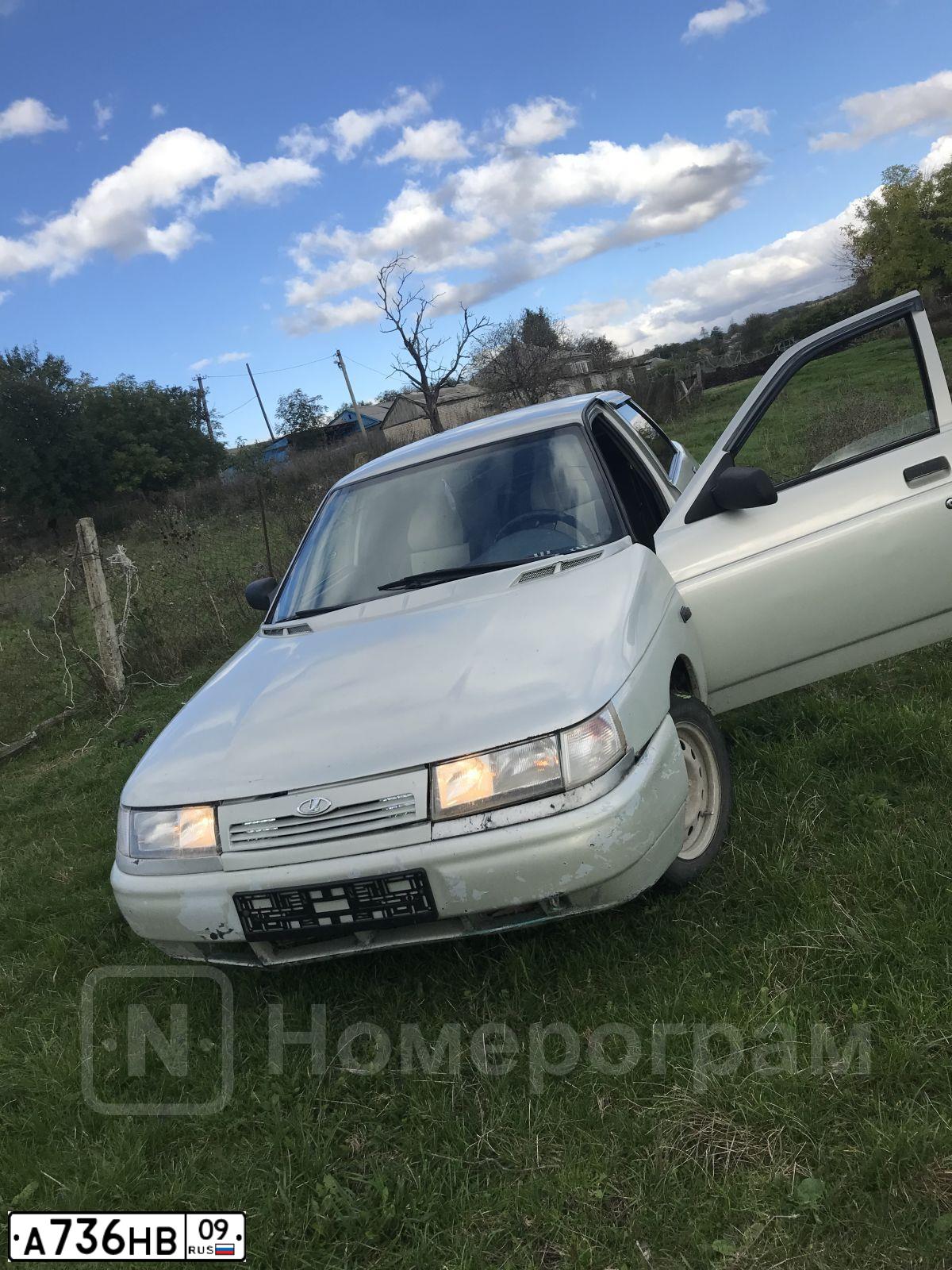 Фото автомобиля LADA 2121 NIVA, 2001 — госномер А756НВ09. Цвет: ФИОЛЕТОВЫЙ
