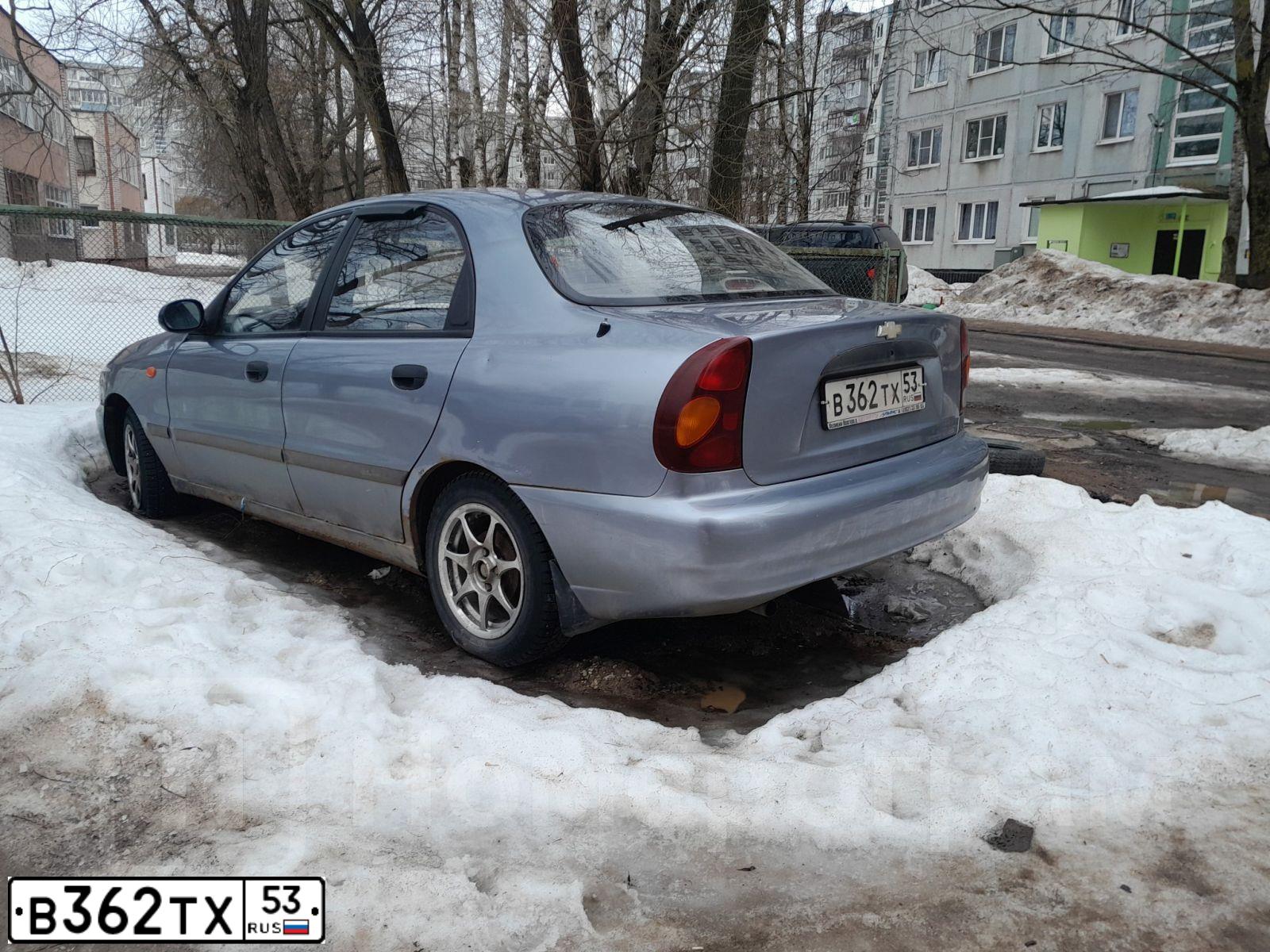 Фото автомобиля ZAZ LANOS, 2008 — госномер В362ТХ53. Цвет: СЕРЕБРИСТЫЙ