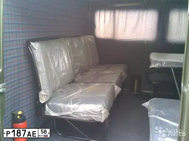 Фото автомобиля UAZ 3909, 2014 — госномер Н004РК58. Цвет: ЗАЩИТНЫЙ