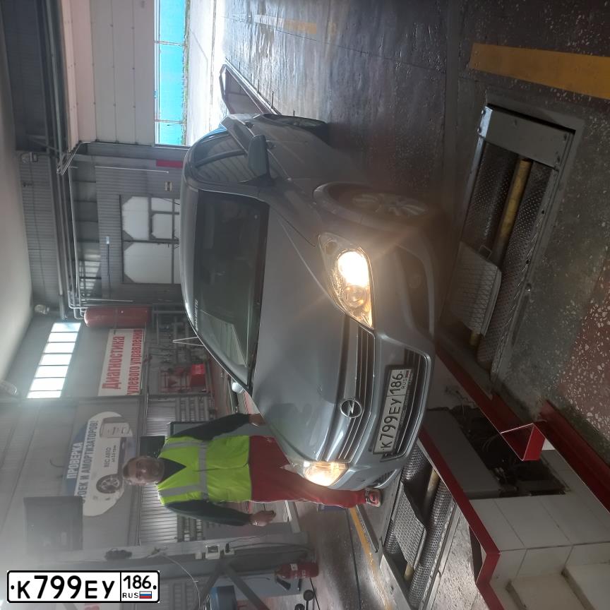 Фото автомобиля OPEL ASTRA, 2008 — госномер О097МХ72. Цвет: СЕРЫЙ