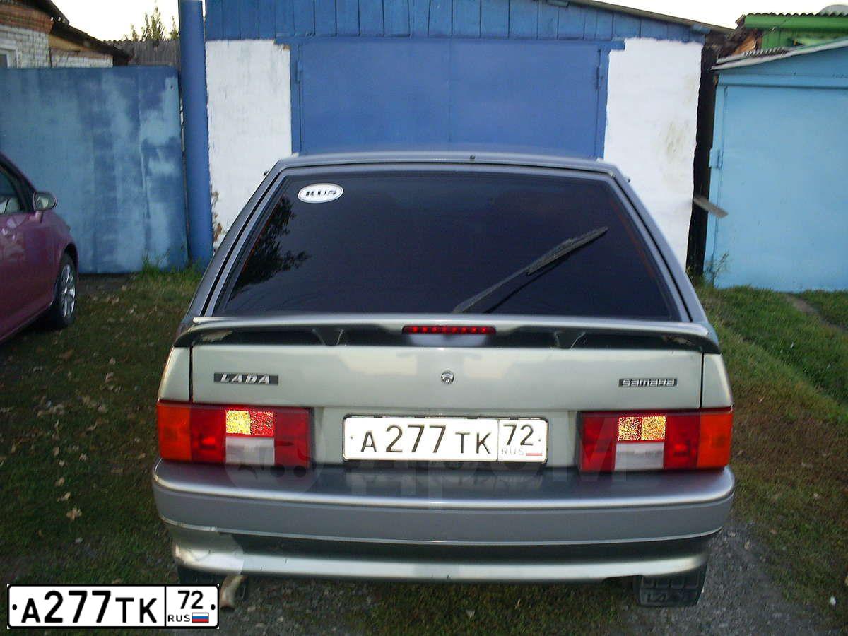Фото автомобиля LADA 2114 SAMARA, 2007 — госномер А277ТК72. Цвет: СЕРО-ЗЕЛЕНЫЙ