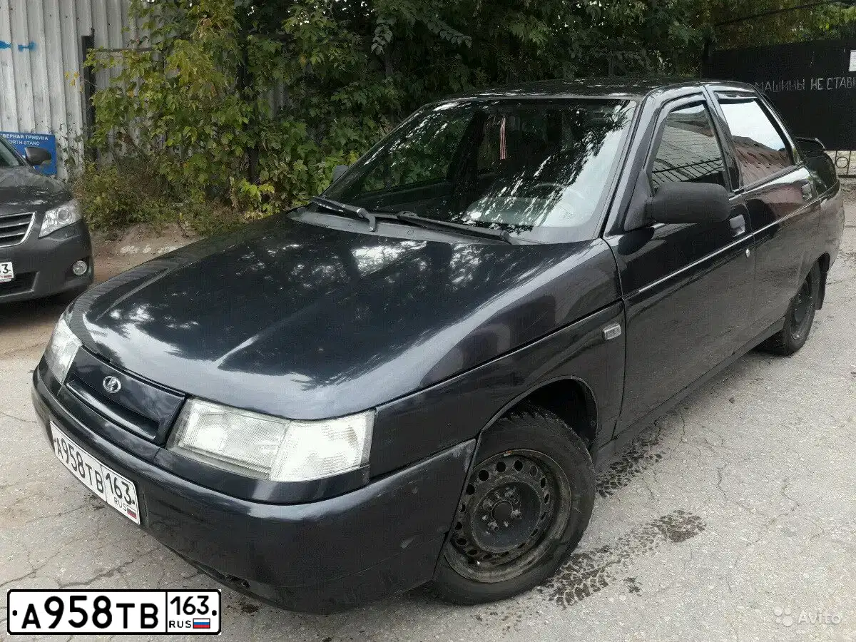Фото автомобиля LADA 2110, 2003 — госномер Х446НТ763. Цвет: ГРАФИТОВЫЙ МЕТАЛЛИК