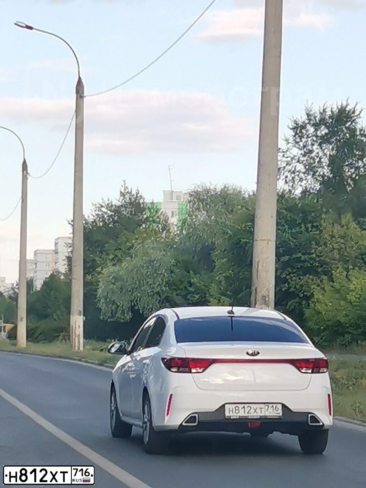 Фото автомобиля KIA RIO, 2021 — госномер О983КХ71