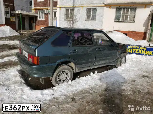 Фото автомобиля LADA 2114 SAMARA, 2010 — госномер Т423КВ59. Цвет: СЕРО-СИНЕ-ЗЕЛЕНЫЙ