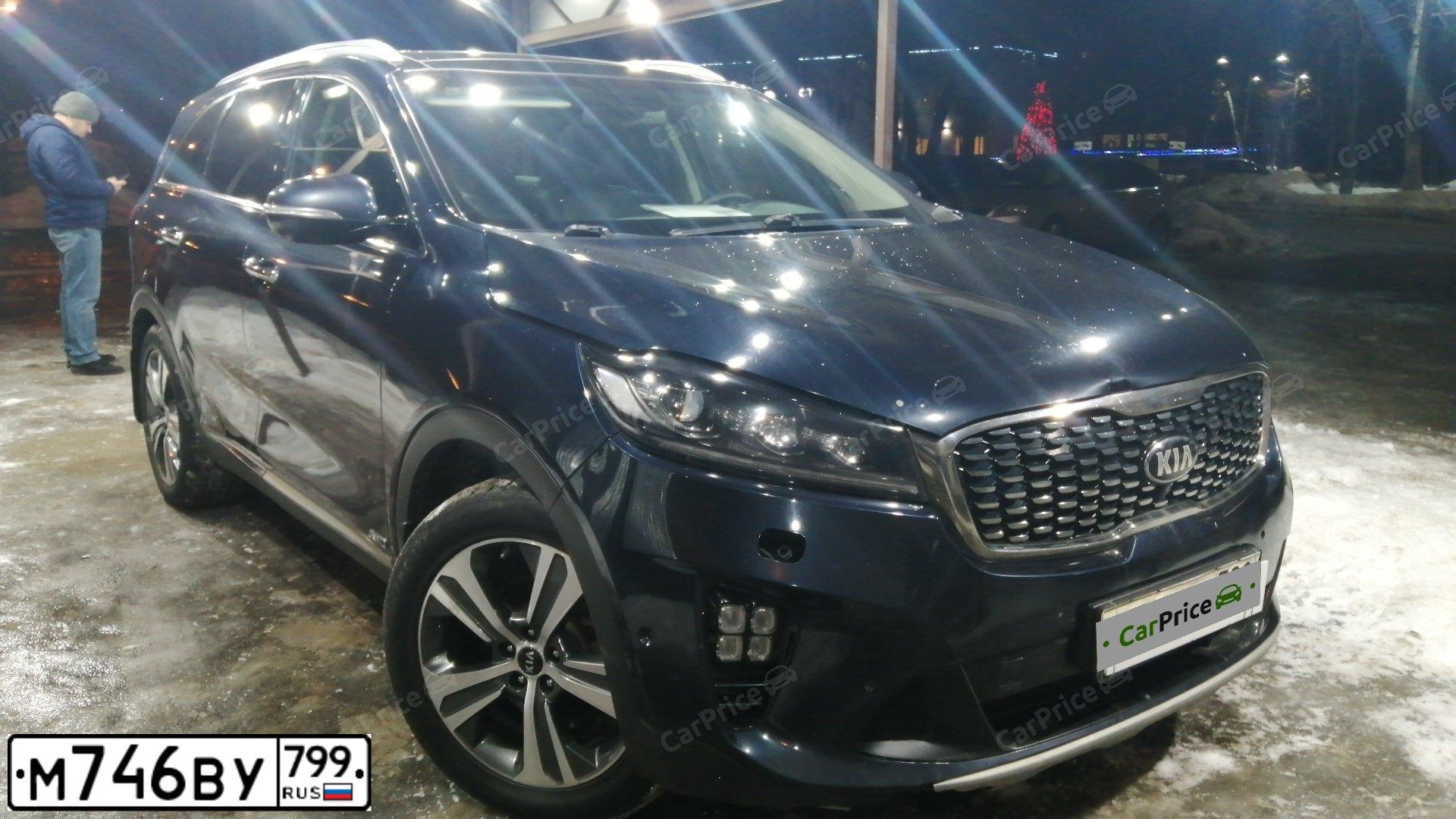 Фото автомобиля KIA SORENTO, 2017 — госномер Е875РВ08
