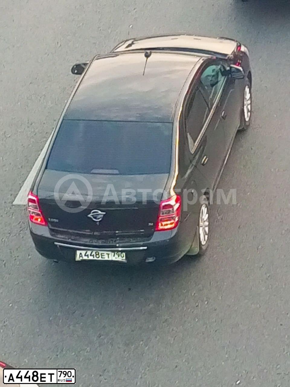 Фото автомобиля RAVON R4, 2019 — госномер А448ЕТ790. Цвет: ЧЕРНЫЙ
