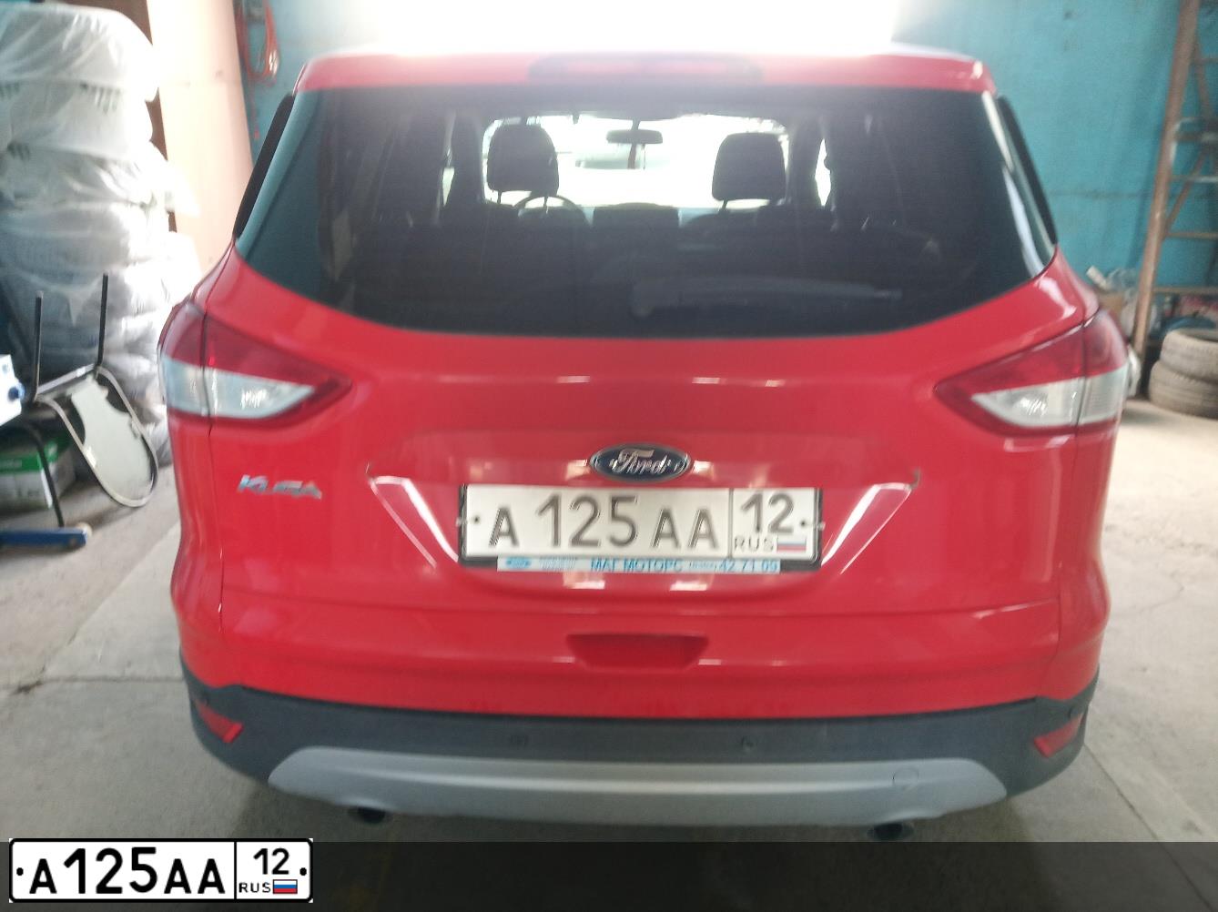 Фото автомобиля FORD FOCUS, 2005 — госномер О532ЕМ68. Цвет: СИНИЙ