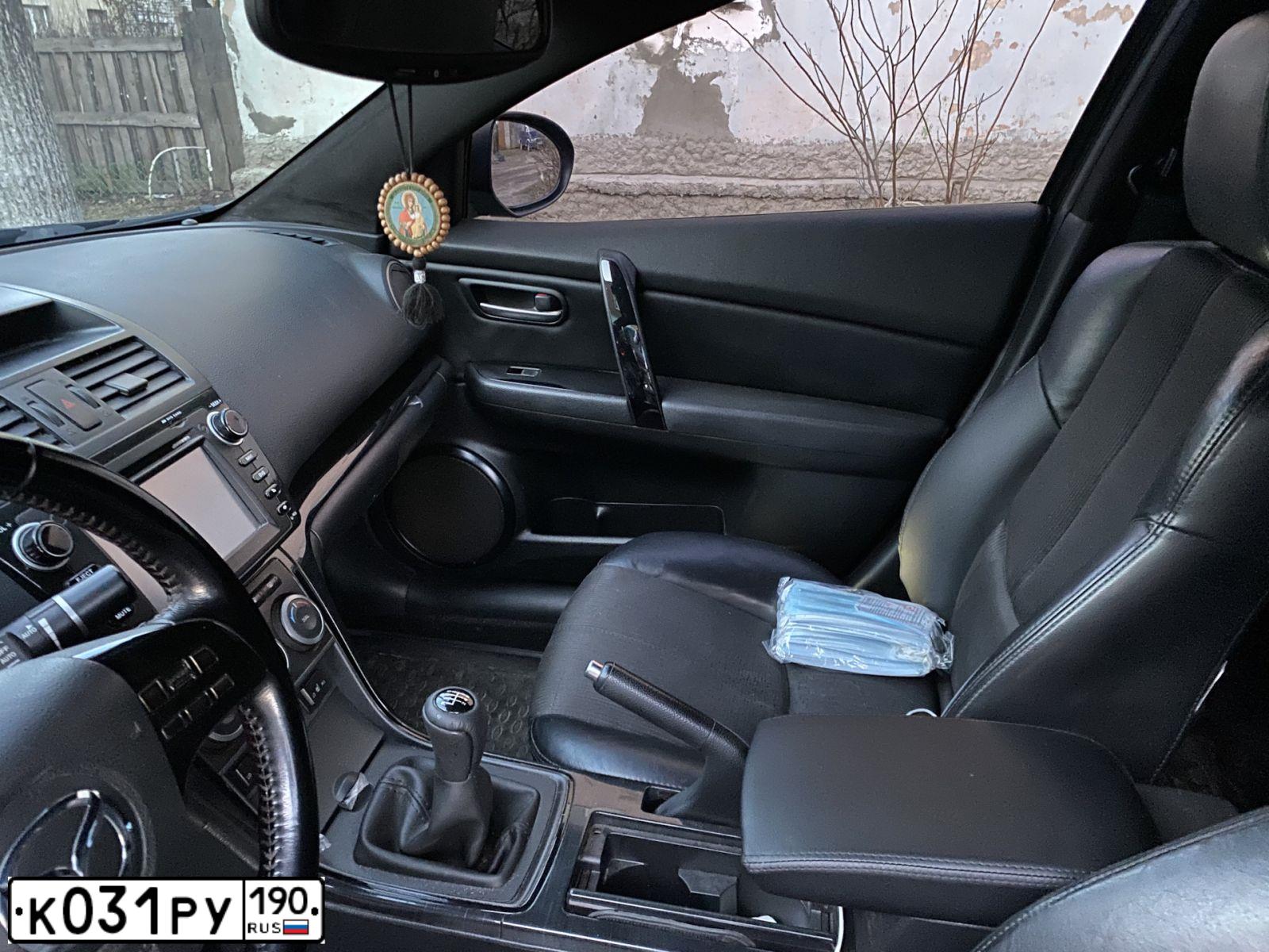 Фото автомобиля MAZDA 6, 2008 — госномер О086ВЕ32. Цвет: ЧЕРНЫЙ