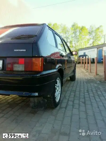 Фото автомобиля LADA 2114 SAMARA, 2009 — госномер Р262СС11. Цвет: Сине-Черный