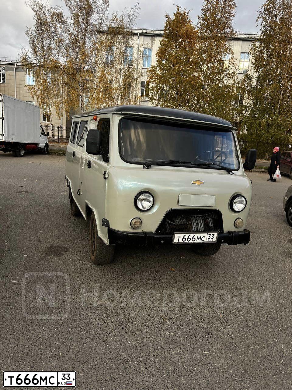 Фото автомобиля MAZ 5551 /4X2/, 2013 — госномер Т666МС33. Цвет: Белый