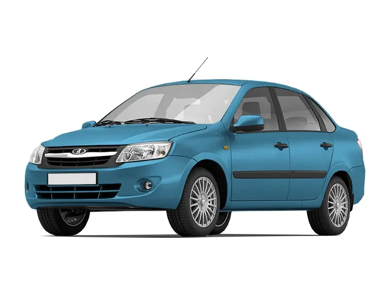 Фото автомобиля LADA 2190 GRANTA, 2012 — госномер У968ЕМ58. Цвет: ГОЛУБОЙ