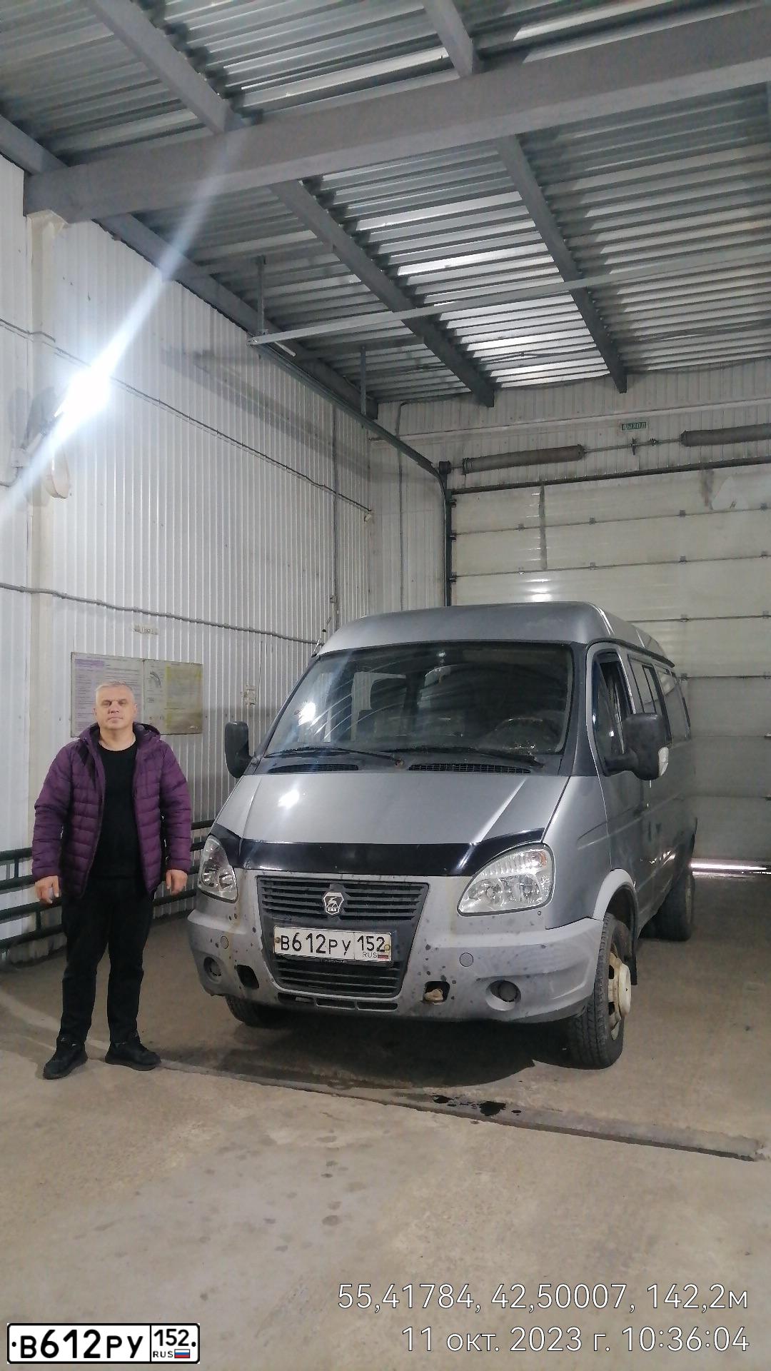 Фото автомобиля GAZ 2705 EL, 2011 — госномер В612РУ152. Цвет: СЕРЕБРИСТЫЙ