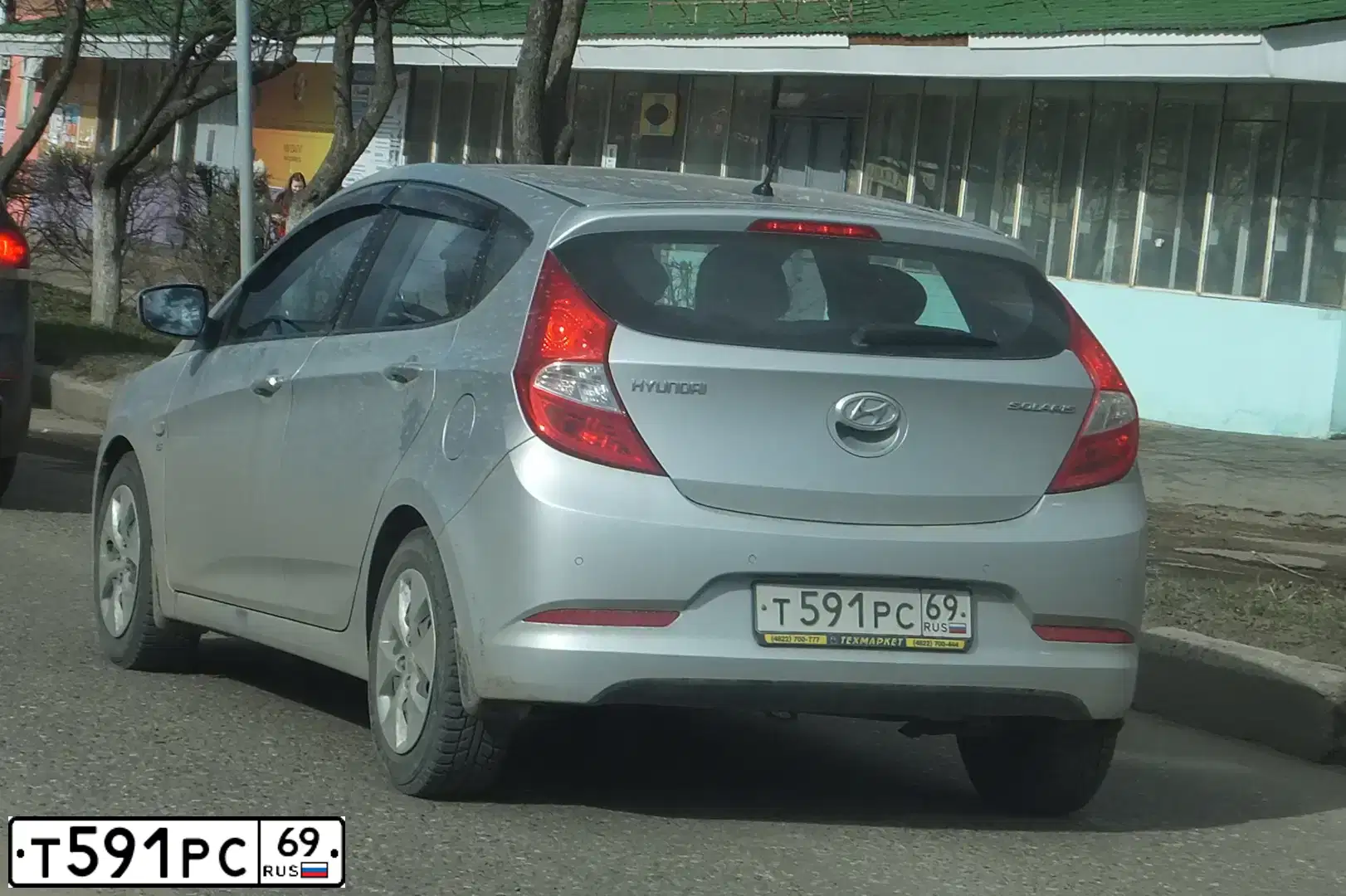 Фото автомобиля HYUNDAI SOLARIS, 2014 — госномер М665ТР69