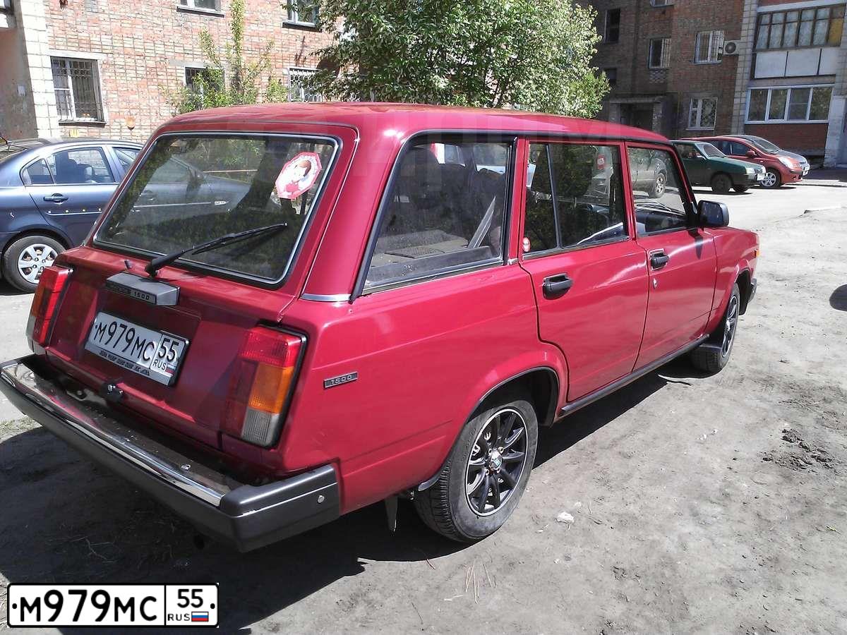 Фото автомобиля LADA 2104, 2005 — госномер М979МС55. Цвет: КРАСНЫЙ