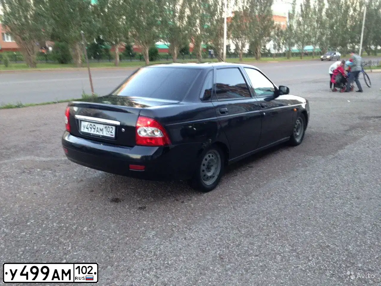 Фото автомобиля IZH 2126, 2001 — госномер У499АМ102. Цвет: МУРЕНА