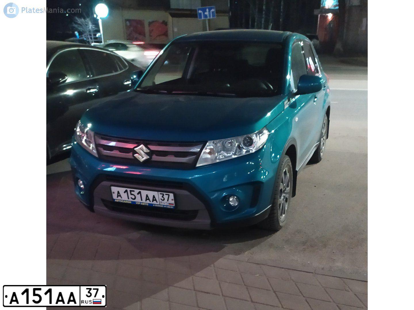 Фото автомобиля TOYOTA RAV4, 2013 — госномер А151АА37. Цвет: БЕЛЫЙ