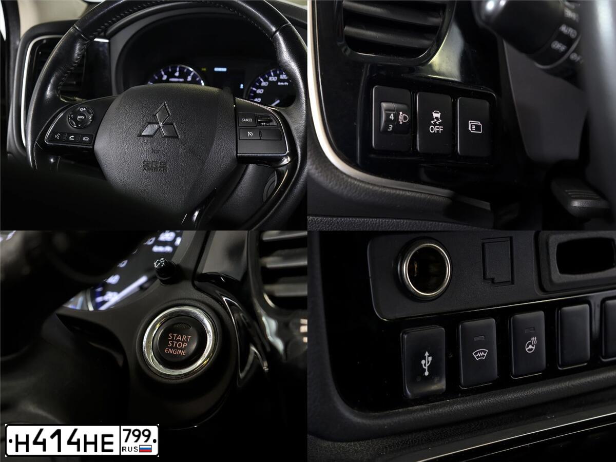 Фото автомобиля MITSUBISHI OUTLANDER, 2018 — госномер А613КХ977. Цвет: Коричневый