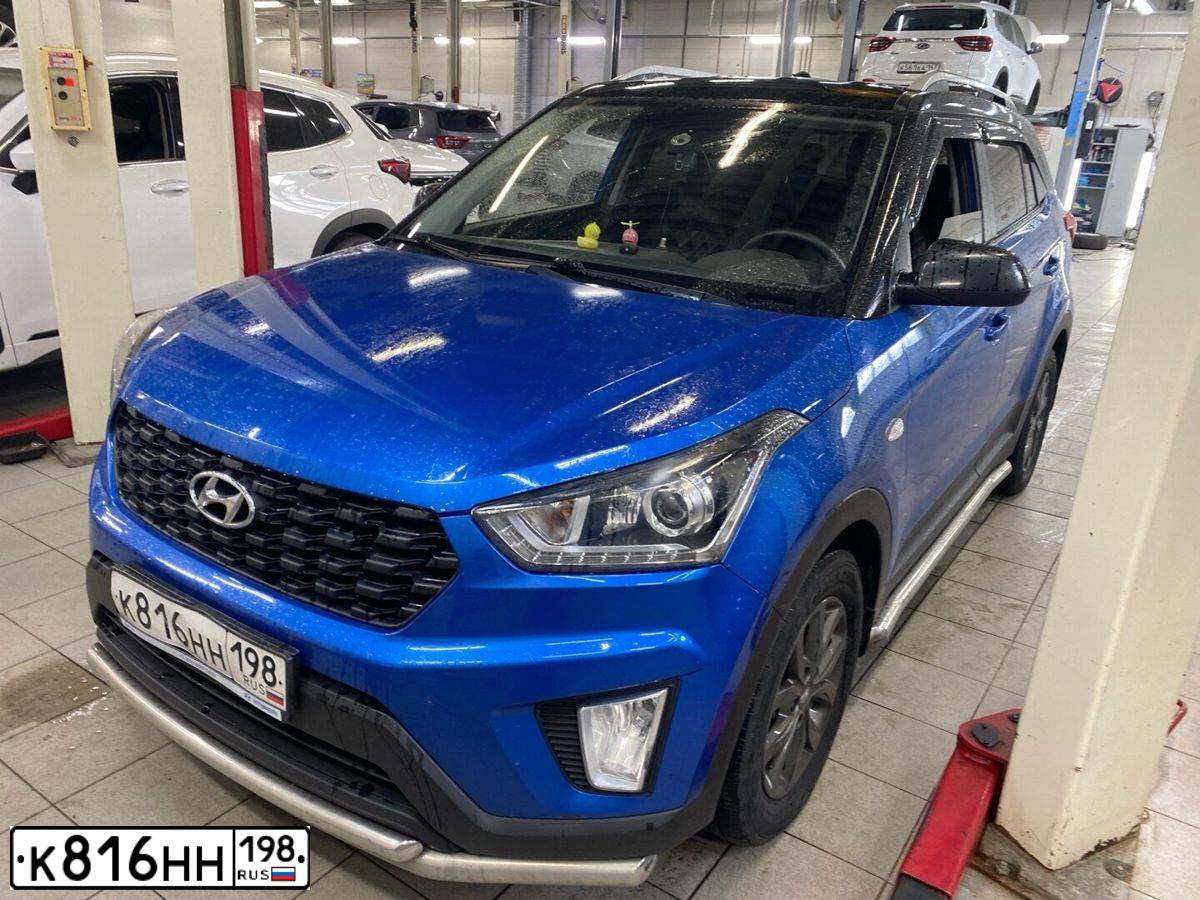 Фото автомобиля HYUNDAI CRETA, 2020 — госномер М922РВ193