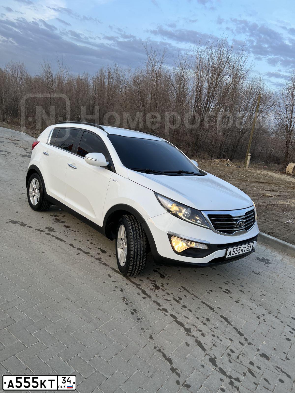 Фото автомобиля LADA 2170 PRIORA, 2011 — госномер А555КТ34. Цвет: СРЕДНИЙ СЕРО-ЗЕЛЕНЫЙ МЕТ.