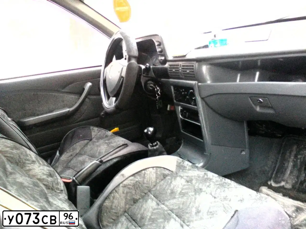 Фото автомобиля DAEWOO NEXIA, 2007 — госномер Р081СМ96. Цвет: Серебристый