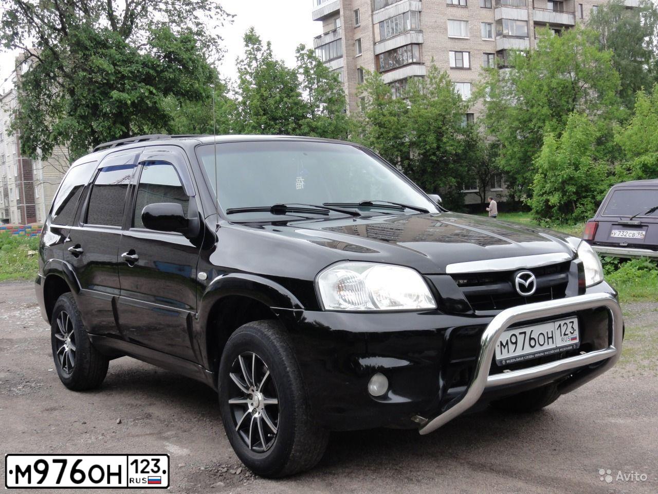 Фото автомобиля MAZDA TRIBUTE, 2005 — госномер У710НЕ178