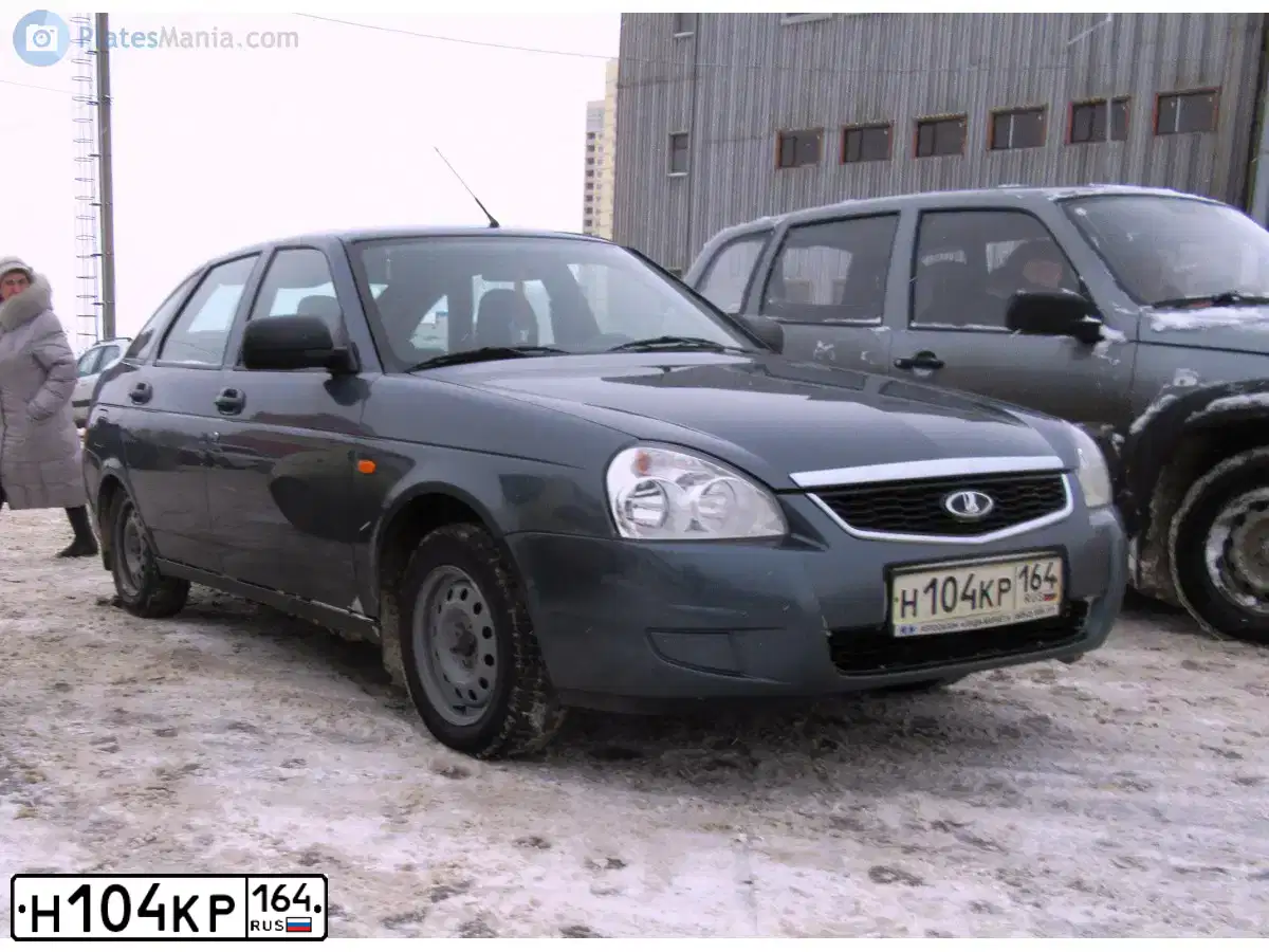 Фото автомобиля LADA PRIORA, 2014 — госномер Р621КС68