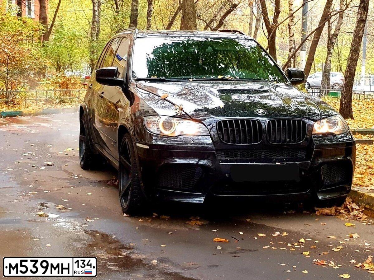 Фото автомобиля BMW X5, 2010 — госномер К434РХ193. Цвет: ЧЕРНЫЙ