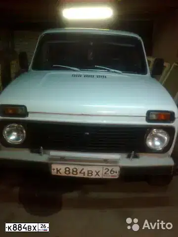 Фото автомобиля LADA 2121 NIVA, 1984 — госномер А223КС193. Цвет: Белый