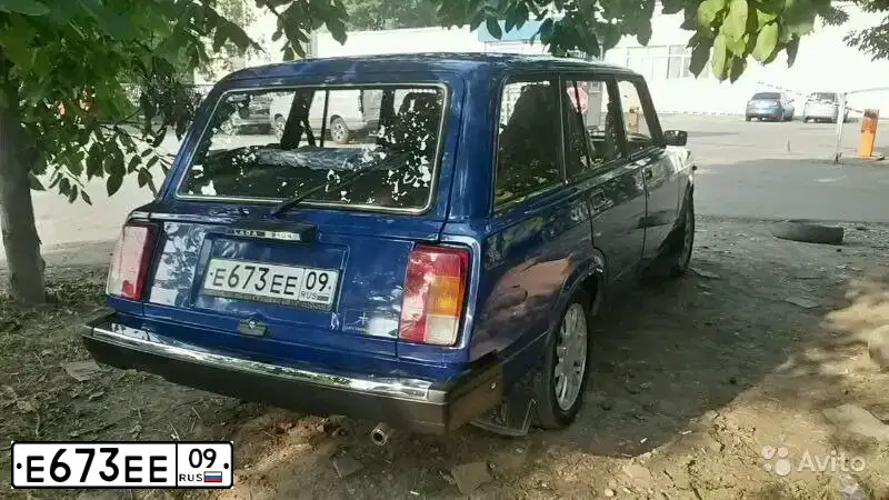 Фото автомобиля LADA 2104, 2008 — госномер С989СК123. Цвет: синий