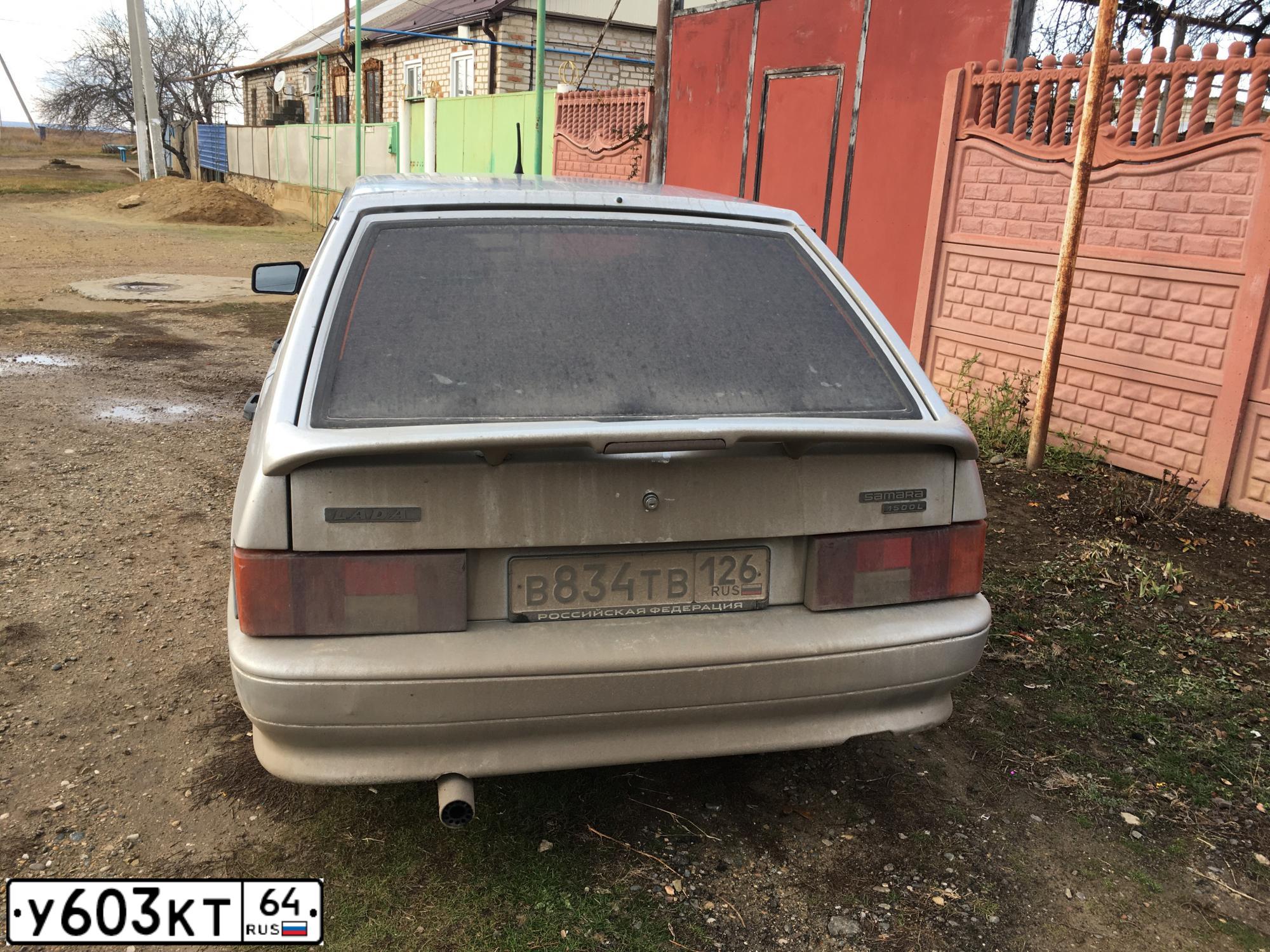 Фото автомобиля LADA 2114 SAMARA, 2003 — госномер В834ТВ126. Цвет: СВЕТЛО-СЕРЕБРИСТЫЙ МЕТАЛЛ