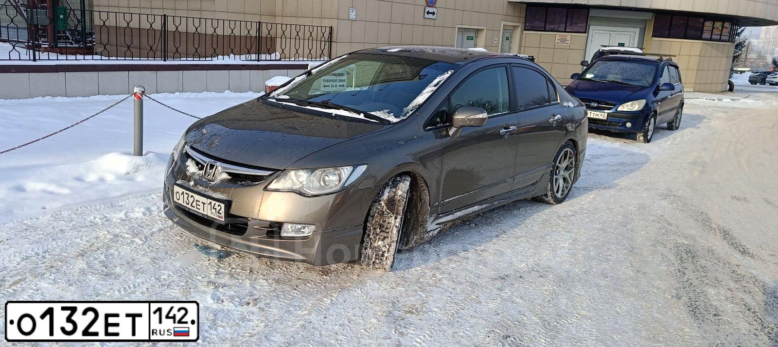 Фото автомобиля HONDA CIVIC, 2008 — госномер Р616ОМ142