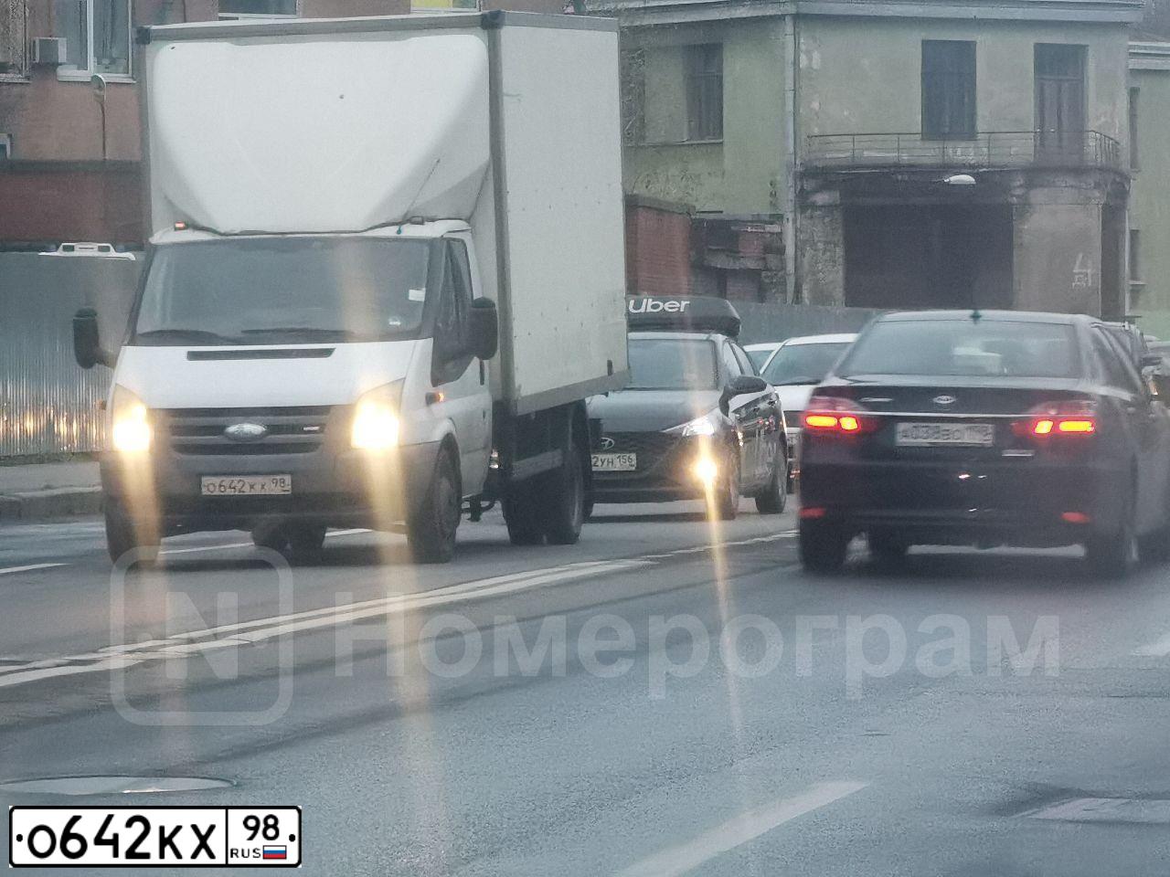 Фото автомобиля FORD TRANSIT, 2006 — госномер Н845УЕ198. Цвет: Белый