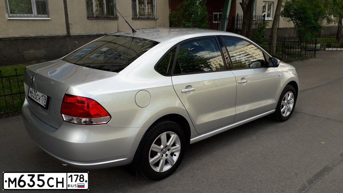 Фото автомобиля VOLKSWAGEN POLO, 2012 — госномер Н310ВС763. Цвет: СЕРЕБРИСТЫЙ