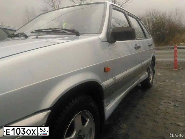 Фото автомобиля LADA 2114 SAMARA, 2004 — госномер А177АК198. Цвет: Серебристо-желтый металлик