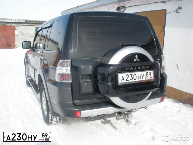 Фото автомобиля MITSUBISHI PAJERO, 2007 — госномер Е893КХ186. Цвет: ЧЕРНЫЙ