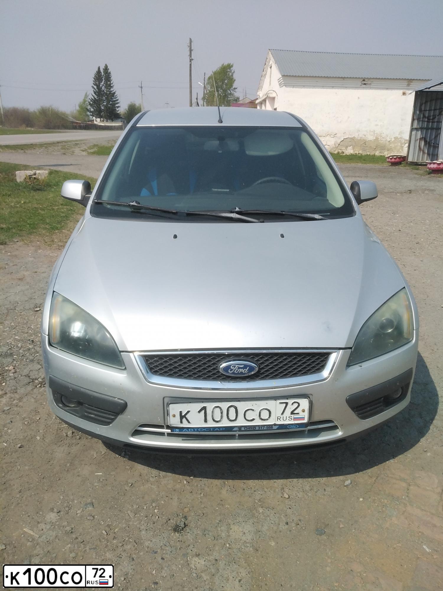 Фото автомобиля FORD FOCUS, 2006 — госномер Р149ХР72. Цвет: СЕРЕБРИСТЫЙ