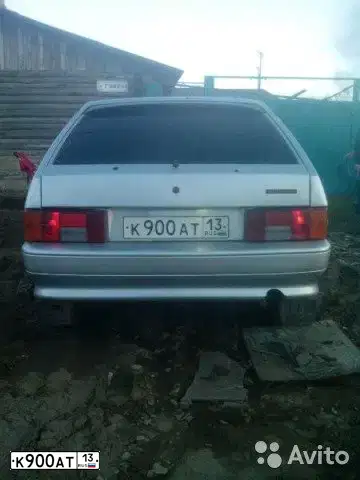 Фото автомобиля LADA 2114 SAMARA, 2006 — госномер К900АТ13. Цвет: Светло-Серебристый металлик