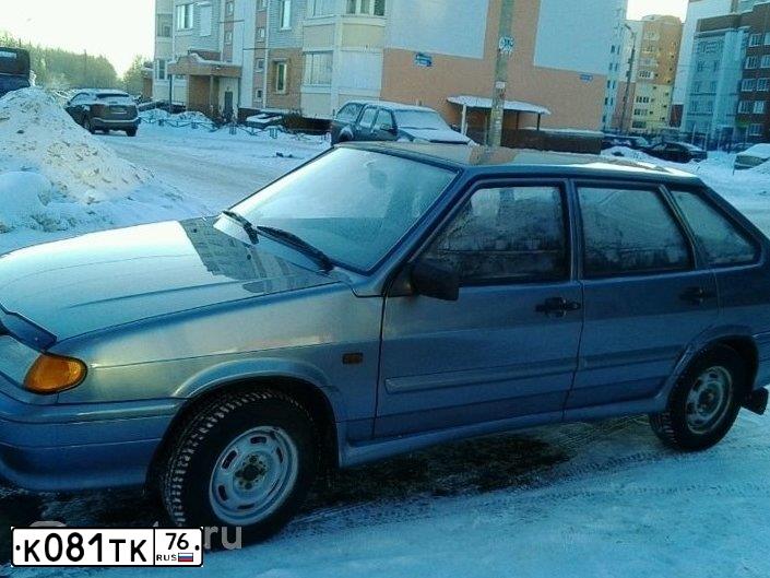 Фото автомобиля LADA 2114, 2008 — госномер У302ВТ44. Цвет: СЕРО-ЗЕЛЕНЫЙ