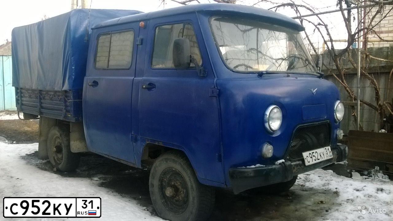 Фото автомобиля UAZ 3909, 2001 — госномер У332ВВ48. Цвет: ОКЕАН