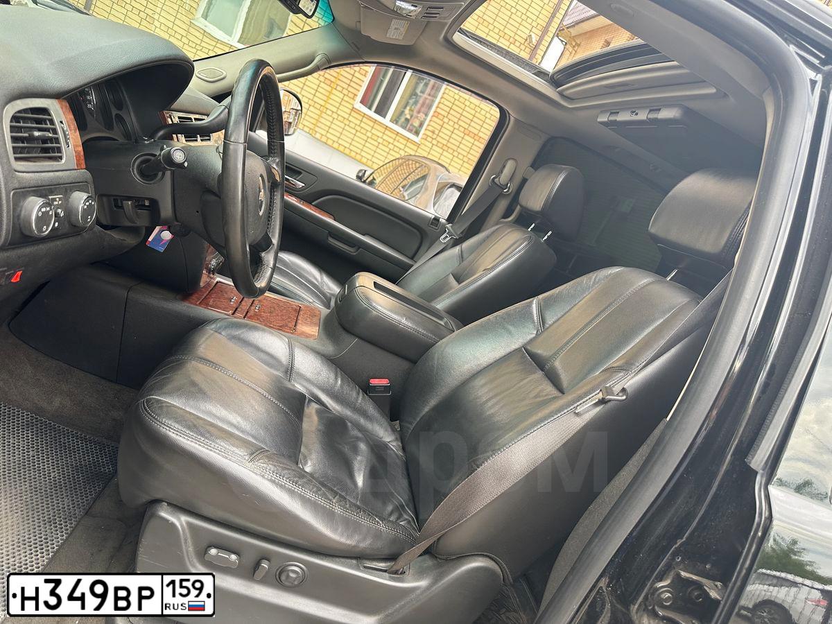 Фото автомобиля CHEVROLET TAHOE, 2008 — госномер В699ХН159. Цвет: ЧЕРНЫЙ
