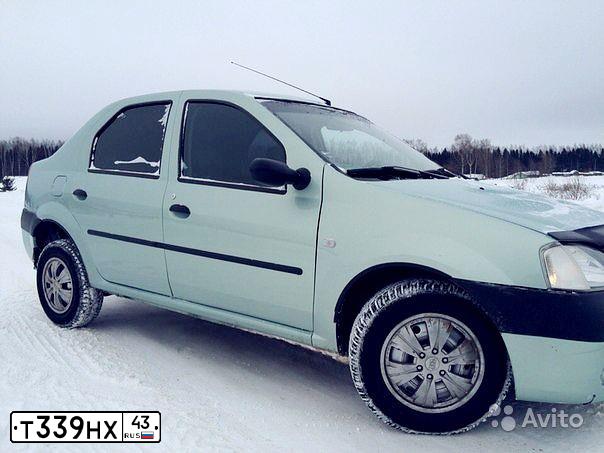 Фото автомобиля RENAULT LOGAN, 2006 — госномер Р509УА11