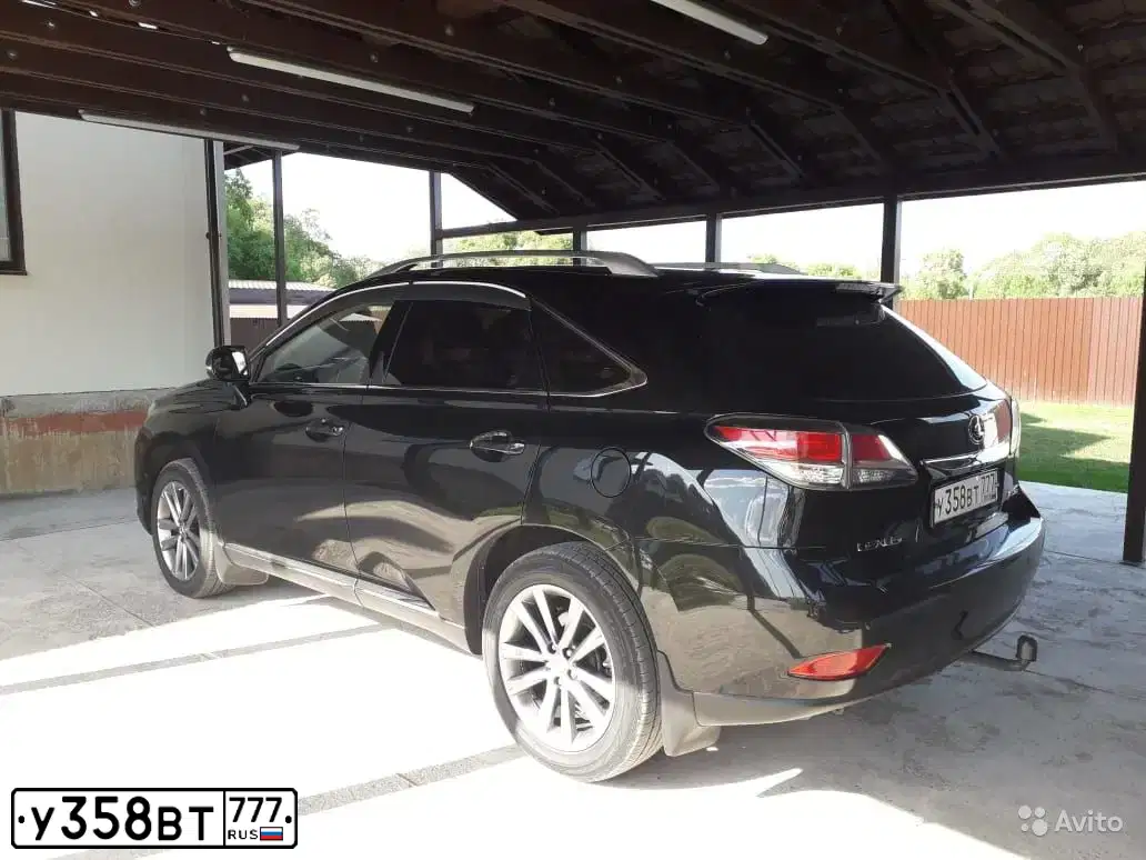 Фото автомобиля LEXUS RX, 2014 — госномер А536ВХ172. Цвет: ЧЕРНЫЙ